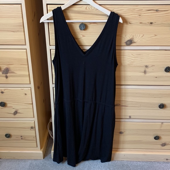 Sweaty Betty Take It Easy Dress Black Size Medium - Picture 10 of 11